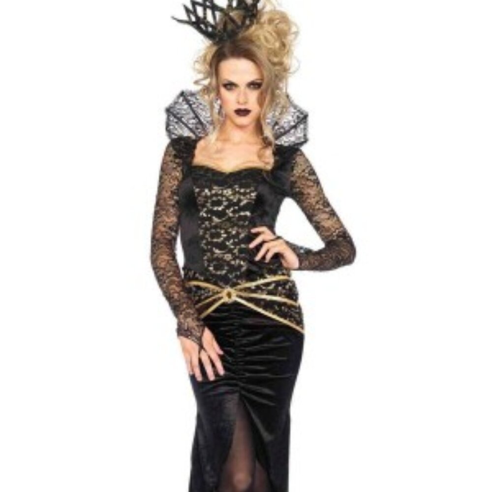 Deluxe Evil Queen Costume for Adults size M New by Leg Avenue
